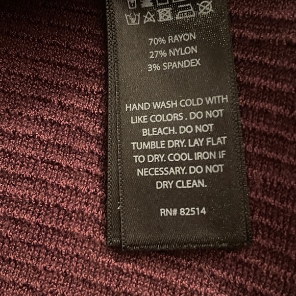 House of Harlow 1960 Ribbed chocolate brown Crop knit tank top sleeveless size M - Picture 8 of 9